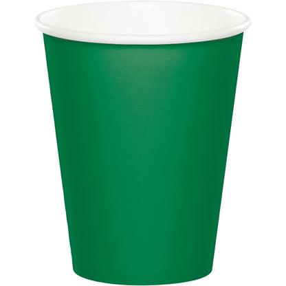 Emerald Green 9 oz Hot & Cold Cups 240 ct