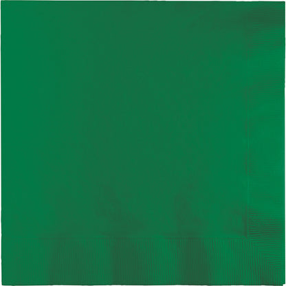 Emerald Green Dinner Napkins 3-Ply 250 ct