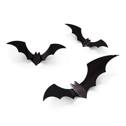 Halloween Bats Wall Decorations 600 ct