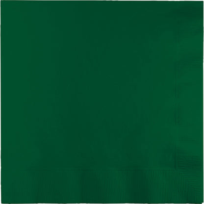 Hunter Green Dinner Napkins 3-Ply 250 ct
