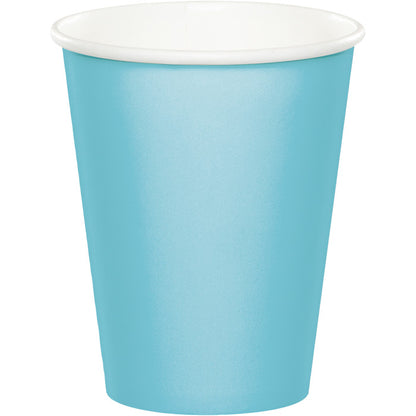 Pastel Blue 9 oz Hot & Cold Cups 240 ct