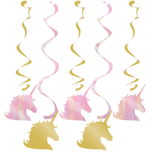 Sparkle Unicorn Dizzy Danglers 30 ct
