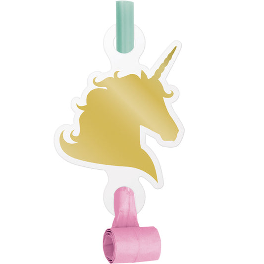Sparkle Unicorn Party Blowers 48 ct
