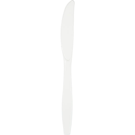 White Plastic Knives 288 ct